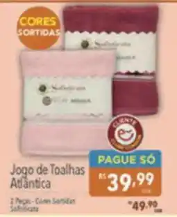 Supermercados Condor Jogo de toalhas atlantica oferta