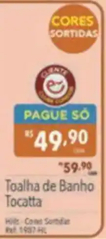 Supermercados Condor Toalha de Banho Tocatta oferta