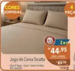 Supermercados Condor Jogo de Cama Tocatta oferta