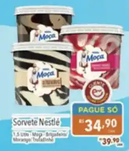 Supermercados Condor Sorvete Nestlé oferta
