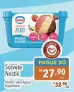 Supermercados Condor Sorvete Nestlé oferta