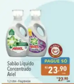 Supermercados Condor Sabão Líquido Concentrado Ariel oferta