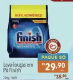 Supermercados Condor Lava-louças em pó finish oferta