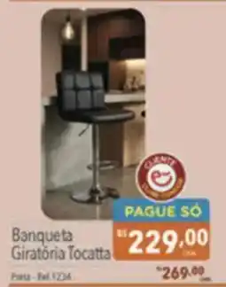 Supermercados Condor Banqueta Giratória Tocatta oferta
