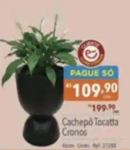 Supermercados Condor Cachepô Tocatta Cronos oferta