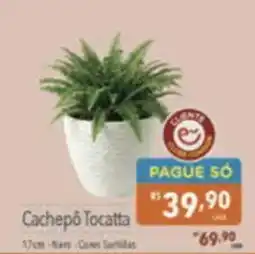 Supermercados Condor Cachepô Tocatta oferta