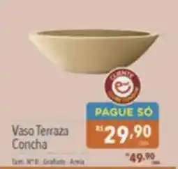 Supermercados Condor Vaso terraza concha oferta