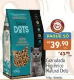 Supermercados Condor Granulado higiênico natural dots oferta