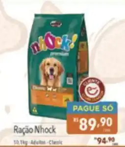 Supermercados Condor Ração Nhock oferta
