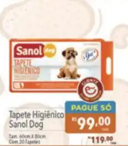 Supermercados Condor Tapete Higiênico Sanol Dog oferta