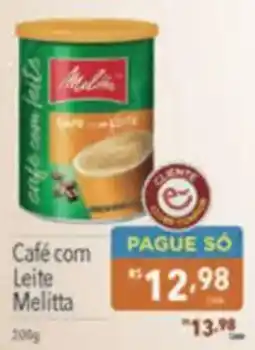 Supermercados Condor Café com Leite Melitta oferta