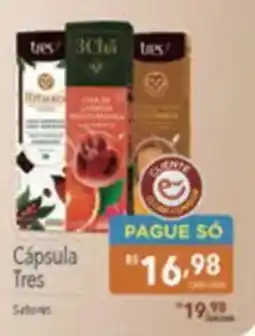 Supermercados Condor Cápsula Tres Sabores oferta