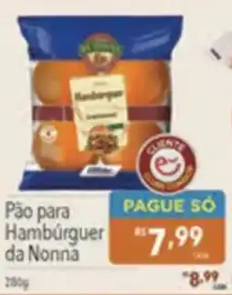 Supermercados Condor Pão para Hambúrguer da Nonna oferta