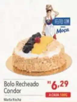 Supermercados Condor Bolo Recheado Condor oferta
