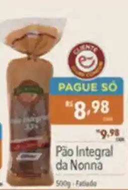 Supermercados Condor Pão integral da nonna oferta
