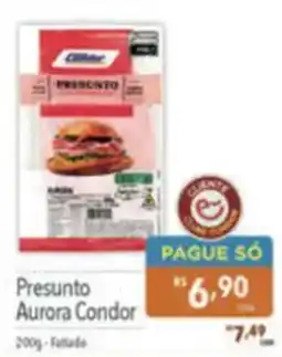 Supermercados Condor Presunto aurora condor oferta
