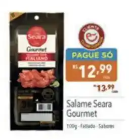 Supermercados Condor Salame seara gourmet oferta