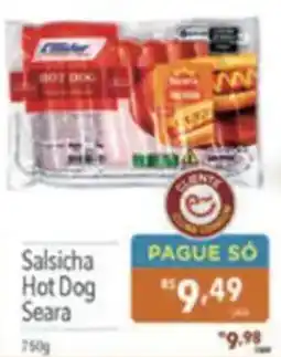 Supermercados Condor Salsicha Hot Dog Seara oferta