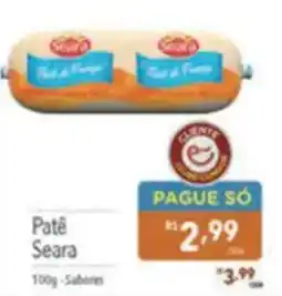 Supermercados Condor Patê Seara oferta