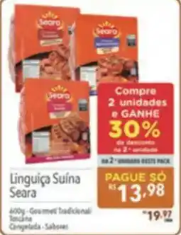 Supermercados Condor Linguiça Suína Seara oferta