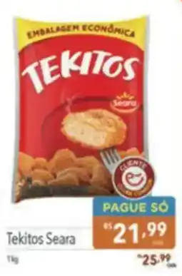 Supermercados Condor Tekitos Seara oferta