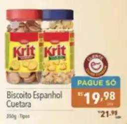 Supermercados Condor Biscoito Espanhol Cuetara oferta