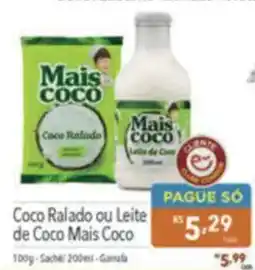 Supermercados Condor Coco Ralado ou Leite de Coco Mais Coco oferta