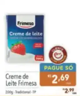 Supermercados Condor Creme de leite Frimesa oferta