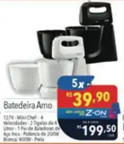 Supermercados Condor Batedeira Arno oferta
