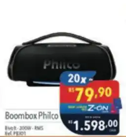 Supermercados Condor Boombox philco oferta