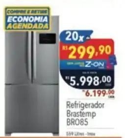 Supermercados Condor Refrigerador Brastemp BRO85 oferta