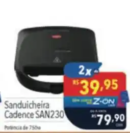 Supermercados Condor Sanduicheira Cadence SAN230 oferta