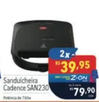 Supermercados Condor Sanduicheira Cadence SAN230 oferta