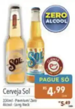 Supermercados Condor Cerveja Sol oferta