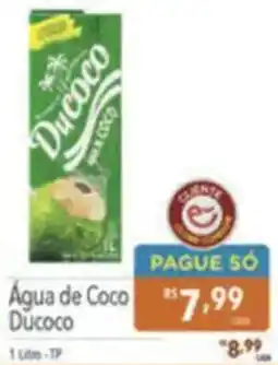 Supermercados Condor Água de Coco Ducoco oferta