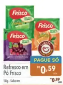 Supermercados Condor Refresco em Pó Frisco oferta