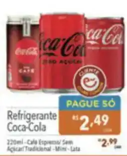 Supermercados Condor Refrigerante Coca-Cola oferta