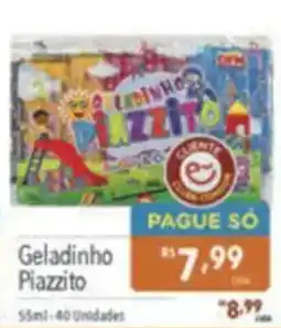 Supermercados Condor Geladinho Piazzito oferta