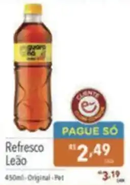 Supermercados Condor Refresco Leão oferta