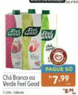 Supermercados Condor Chá Branco ou Verde Feel Good oferta