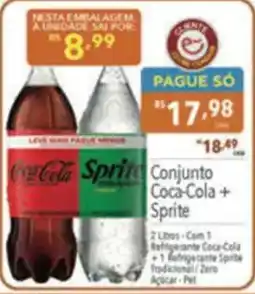 Supermercados Condor Conjunto Coca-Cola + Sprite oferta
