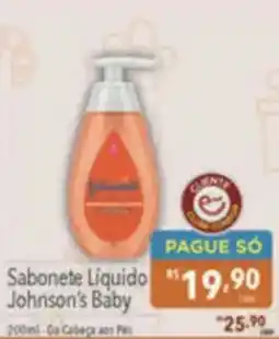 Supermercados Condor Sabonete Líquido Johnson's Baby oferta