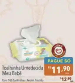 Supermercados Condor toalhinha umedecida meu bebê oferta
