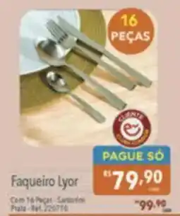 Supermercados Condor Faqueiro lyor oferta