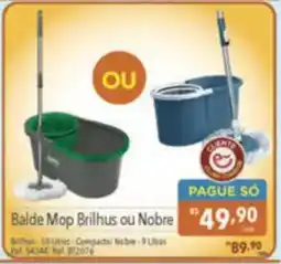 Supermercados Condor Balde Mop Brilhus ou Nobre oferta