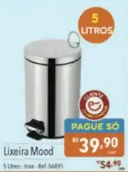 Supermercados Condor Lixeira mood oferta