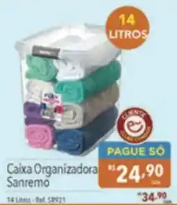 Supermercados Condor Caixa Organizadora Sanremo oferta