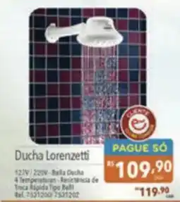 Supermercados Condor Ducha lorenzetti oferta