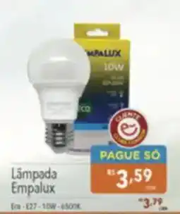 Supermercados Condor Lâmpada Empalux oferta