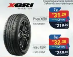 Supermercados Condor Pneu xbri 175/75 r13 84t oferta